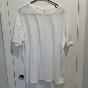 Aerie oversized white T